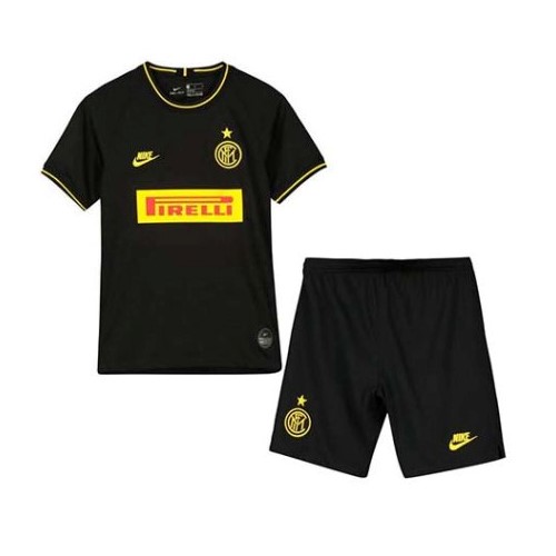 Camiseta Inter Milan Tercera equipación Niños 2019-2020 Negro